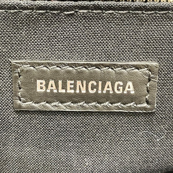 Balenciaga Canvas Leather Clutch Bag 420407