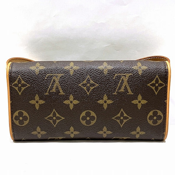 Louis Vuitton Monogram Pochette Twin PM Shoulder Bag M51854 in Good Condition