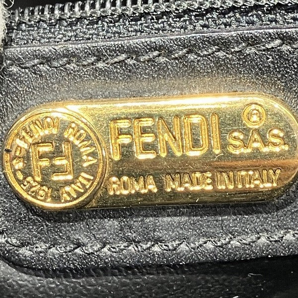 Fendi Pequin Tote Bag Dark Green