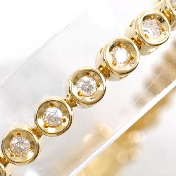 K18 Yellow Gold Diamond Bracelet