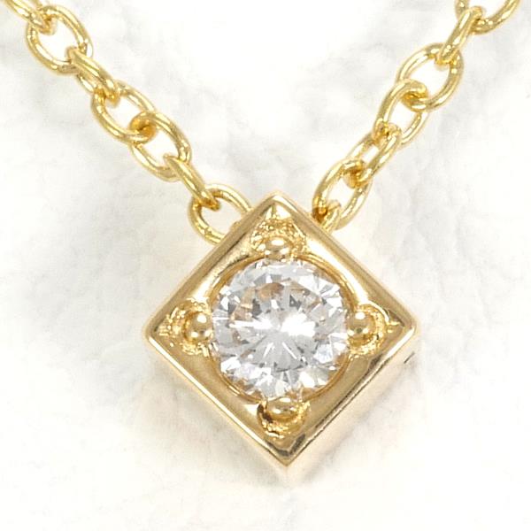 K18 Yellow Gold Diamond Necklace