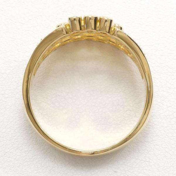 K18 Yellow Gold Diamond Ring 18.5