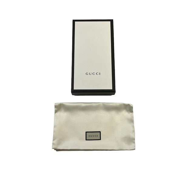 Gucci Logo Print Zip Around Wallet 496317