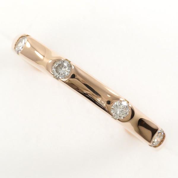 K18 Pink Gold Diamond Ring 12