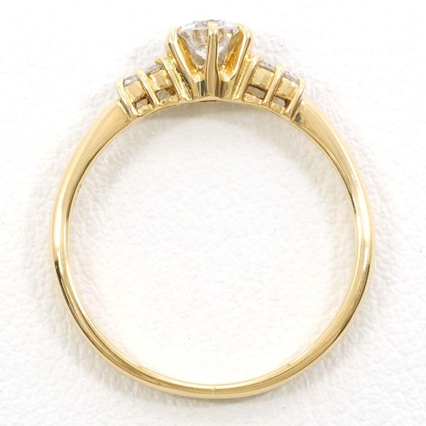 K18 Yellow Gold Diamond Ring 10