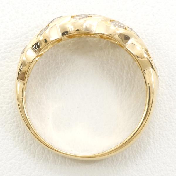 K18 Yellow Gold Brown Diamond Ring