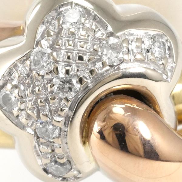 K18 Yellow Gold Diamond Ring 12.5