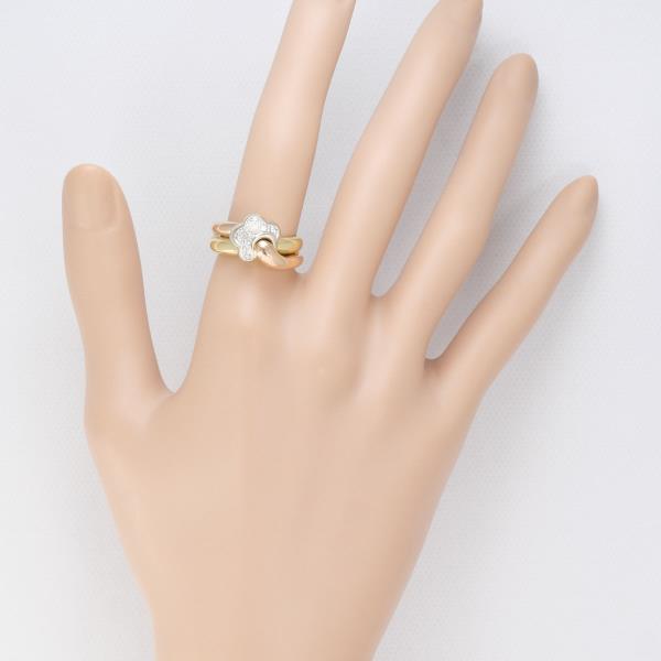 K18 Yellow Gold Diamond Ring 12.5