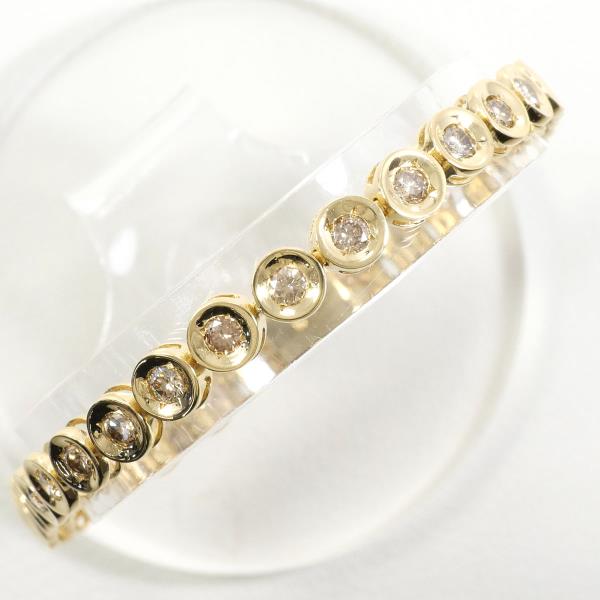 K18 Yellow Gold Brown Diamond Bracelet