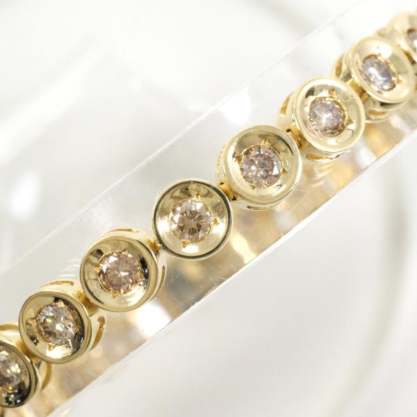 K18 Yellow Gold Brown Diamond Bracelet