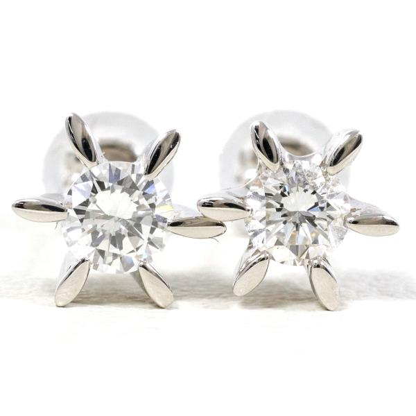 PT900 Platinum Diamond Earrings 0.22ct VS1 VS2 in Excellent Condition