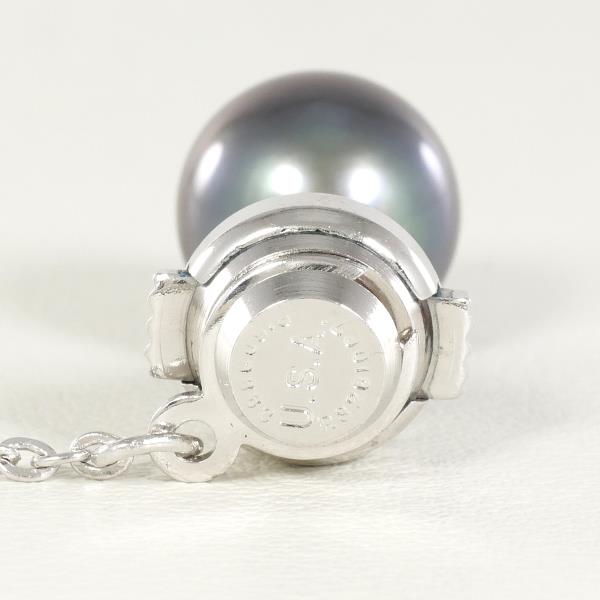 K14 White Gold Pearl Pin Brooch