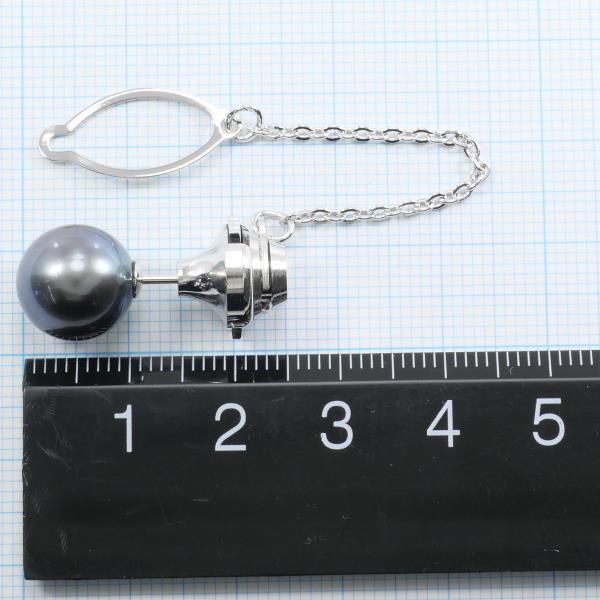 K14 White Gold Pearl Pin Brooch