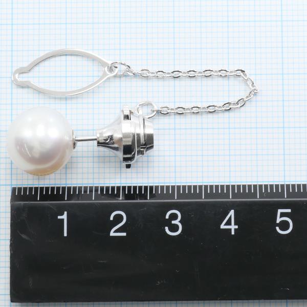 K14 White Gold Pearl Pin Brooch