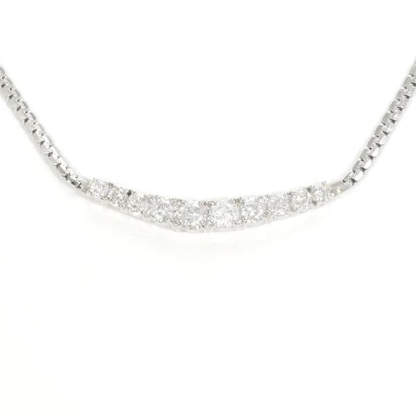 PT900 Platinum PT850 Diamond Necklace 0.50ct in Excellent Condition