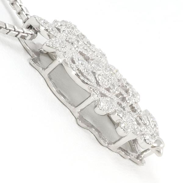 PT900 PT850 Platinum Diamond Necklace