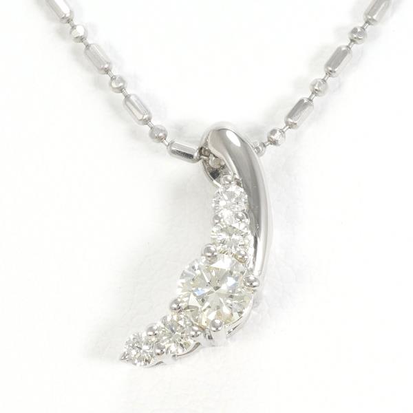 PT900 PT850 Platinum Yellow Diamond Necklace