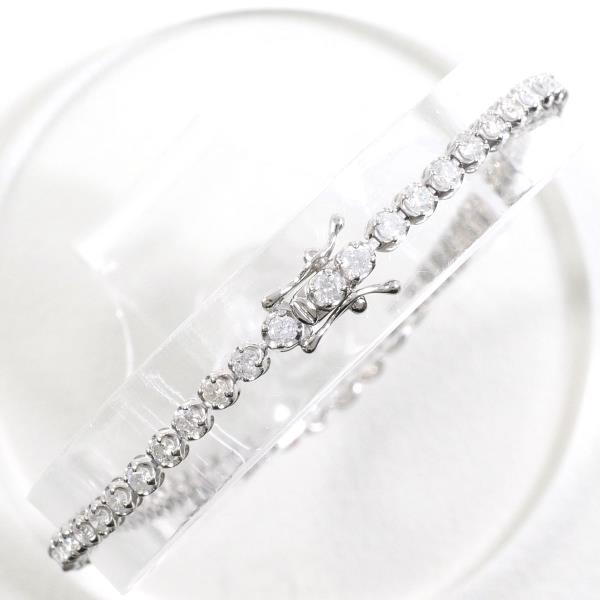 PT850 Platinum Diamond Bracelet 2.00