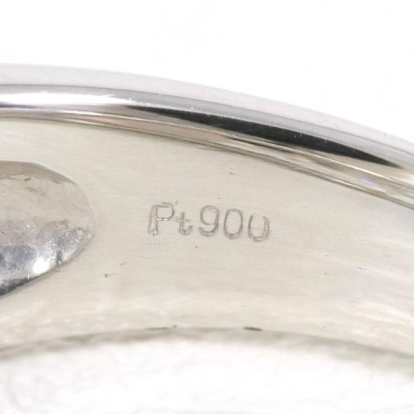 PT900 Platinum Sapphire Ring 10.5