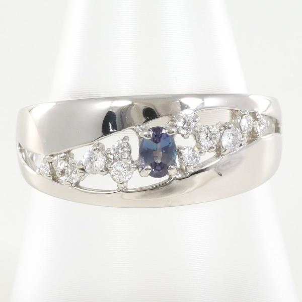 PT900 Platinum Alexandrite Ring 14