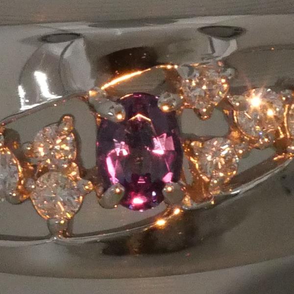 PT900 Platinum Alexandrite Ring 14