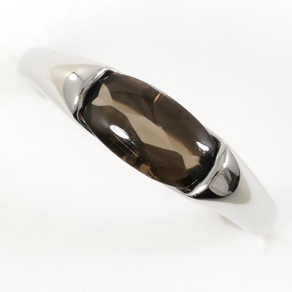 PT900 Platinum Smoky Quartz Ring in Excellent Condition