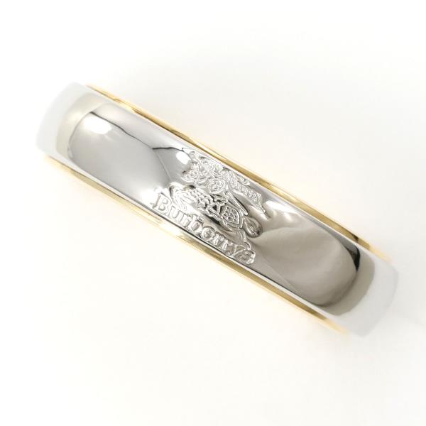 Burberry PT900 Platinum K18 Yellow Gold Ring in Excellent Condition