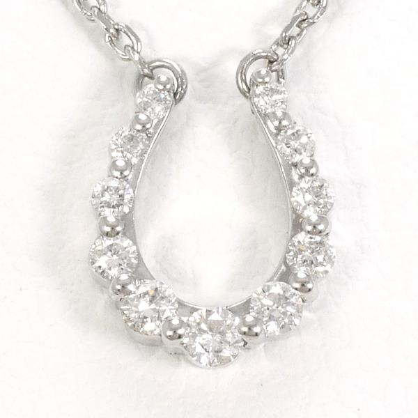 Vendome Aoyama PT950 PT850 Diamond Necklace in Excellent Condition