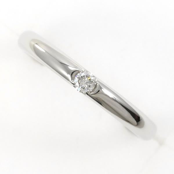 Royal Asscher PT950 Platinum Diamond Ring in Excellent Condition