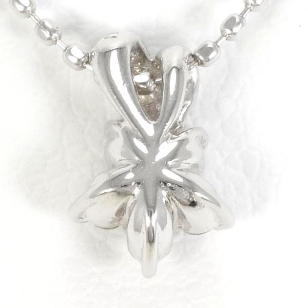 K18 White Gold Diamond Necklace in Pristine Condition