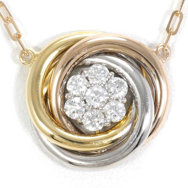 K18 Yellow Gold Diamond Necklace