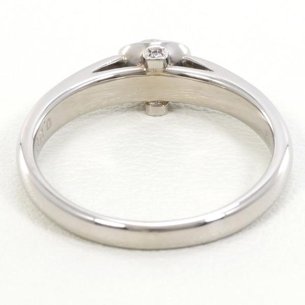 K18 White Gold Diamond Ring 12