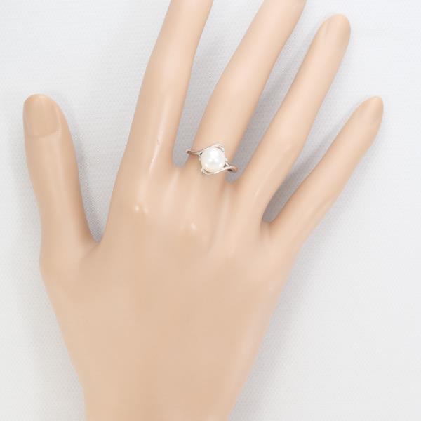 Mikimoto K18WG Pearl Ring 9