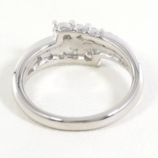 PT900 Platinum Diamond Ring 8.5 in Excellent Condition