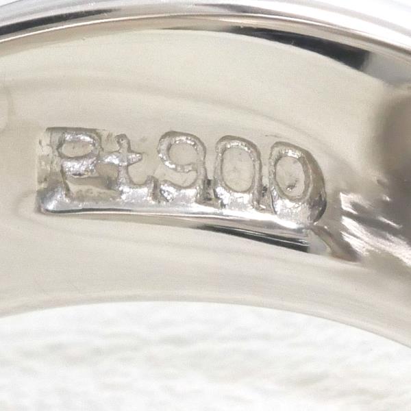 PT900 Platinum Diamond Ring 15 in Excellent Condition