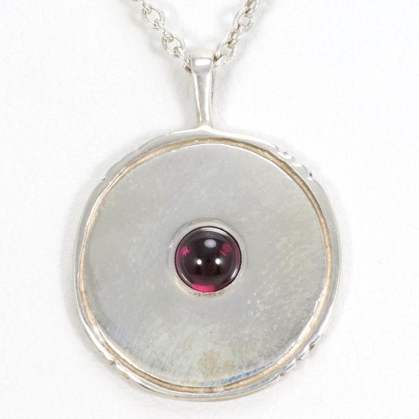 Silver Necklace Pink Tourmaline Jewelry in Great Condition