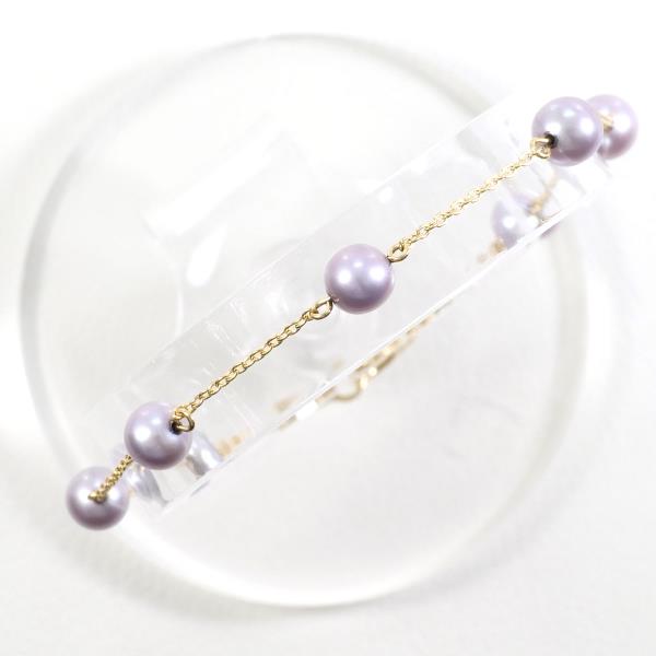 Tasaki K18 Yellow Gold Pearl Bracelet