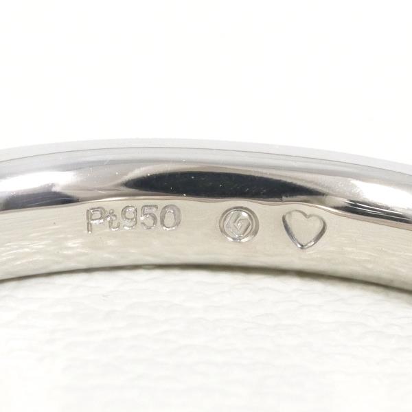 PT950 Platinum Ring Size 13.5 in Pristine Condition