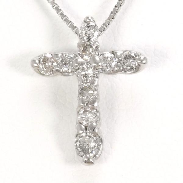 PT900 PT850 Platinum Diamond Necklace