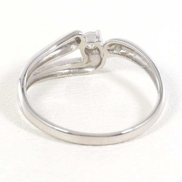 PT900 Platinum Diamond Ring 7 Size