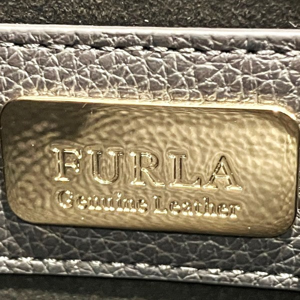 Furla Leather 2WAY Shoulder Handbag in Great Condition