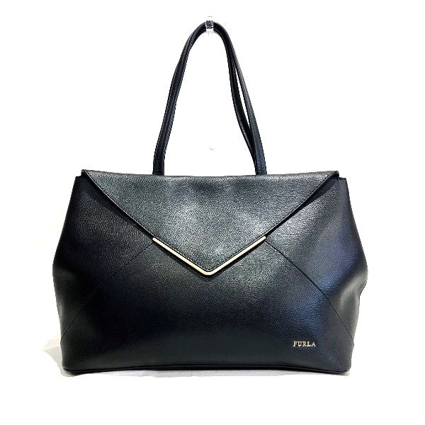 Furla Leather Letter Tote Bag