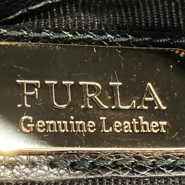 Furla Leather Letter Tote Bag in Good Condition