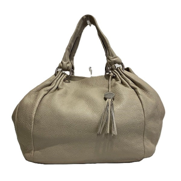 Furla Beige Leather Mother's Tote Bag in Good Condition