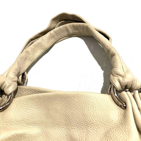 Furla Beige Leather Mother's Tote Bag in Good Condition