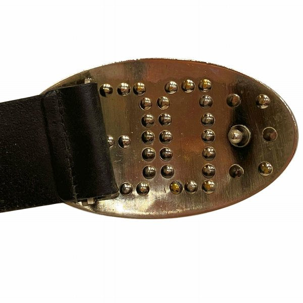 Dolce & Gabbana Leather Studded Belt