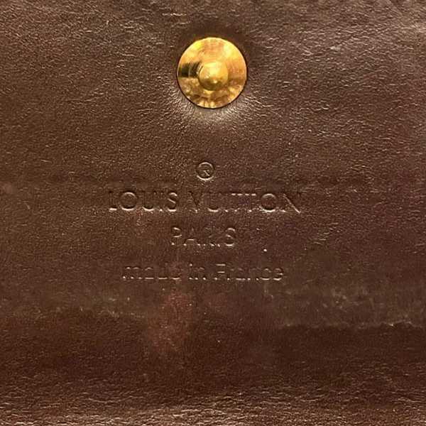 Louis Vuitton Vernis Sarah Long Wallet M93524 in Good Condition