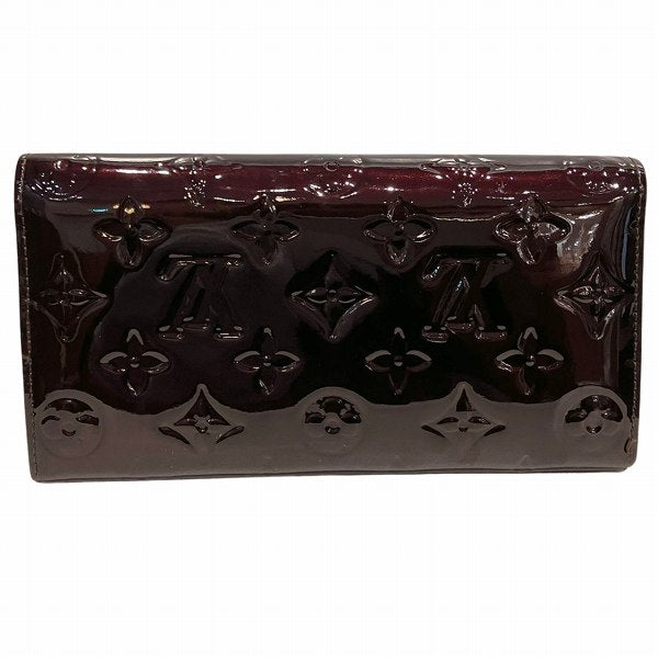 Louis Vuitton Vernis Sarah Long Wallet M93524 in Good Condition