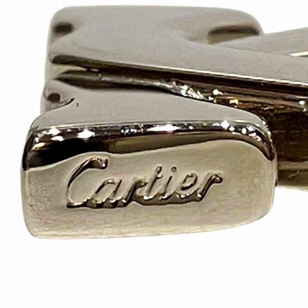 Cartier Metal Logo Top Charm Keychain T1220190 in Great Condition