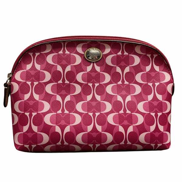 Coach Signature PVC Peyton Dream Pouch F50064